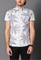 Forever21 Tropic Print Pocket Shirt