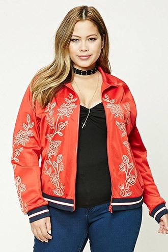 Forever21 Plus Size Track Jacket
