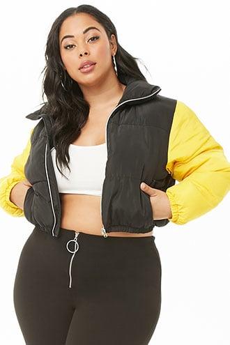 Forever21 Plus Size Shaci Puffer Jacket