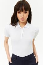 Forever21 French Toast Vented Polo