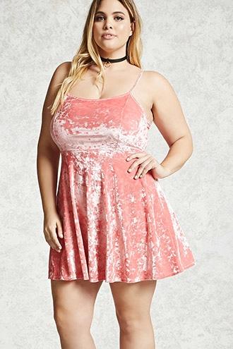 Forever21 Plus Size Velvet Cami Dress