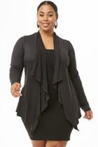 Forever21 Plus Size Draped-front Cardigan