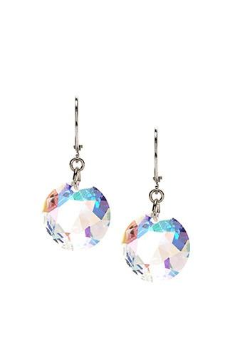Forever21 Faux Crystal Drop Earrings
