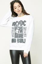 Forever21 Acdc Fleece Band Sweatshirt