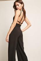 Forever21 Strappy High-neck Jumpsuit