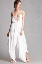 Forever21 Z&l Europe Beaded Jumpsuit