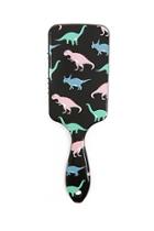 Forever21 Multicolor Dinosaur Graphic Paddle Brush