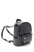 Forever21 Faux Patent Leather Mini Backpack