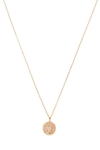 Forever21 Gold Medallion Pendant Necklace