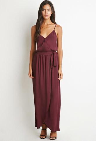 Forever21 Surplice Cami Maxi Dress