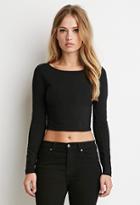 Forever21 Women's  Classic Crop Top (black)