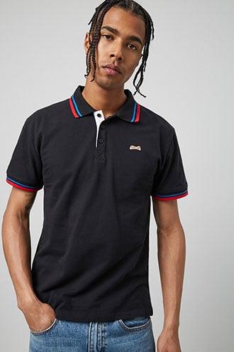 Forever21 Le Tigre Pique Logo Polo