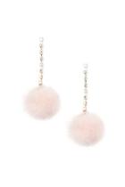 Forever21 Pom Pom Duster Earrings