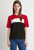 Forever21 Boxy Colorblock Top