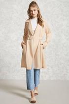 Forever21 Textured Belted Trench Coat