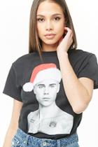 Forever21 Justin Bieber Christmas Graphic Tee