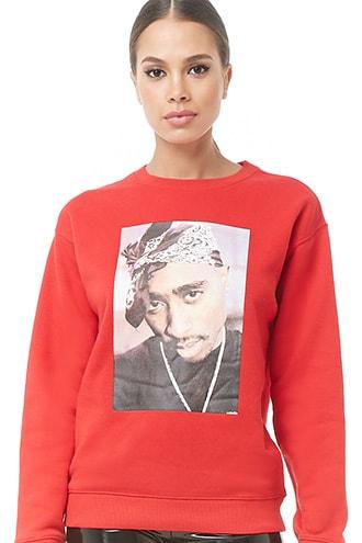 Forever21 2pac Graphic Sweatshirt