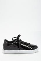 Forever21 Yoki Faux Patent Leather Sneakers