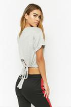 Forever21 Boxy V-cutout Top