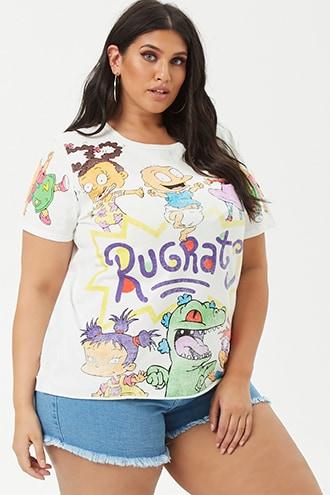 Forever21 Plus Size Rugrats Graphic Tee