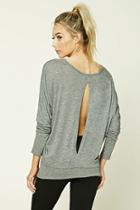Forever21 Active Keyhole-back Top