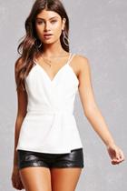 Forever21 Surplice Pleated Cami