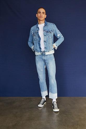 Forever21 Levis 501 Bleach-dyed Jeans