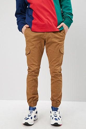 Forever21 Chino Cargo Joggers