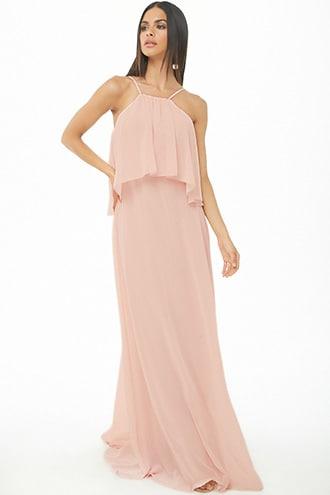 Forever21 Flounce Chiffon Homecoming Dress