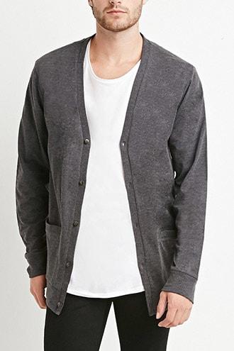 Forever21 Classic Two-pocket Cardigan