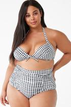 Forever21 Plus Size Gingham Print Bikini Bottoms