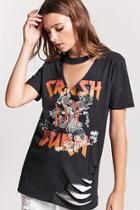 Forever21 Crash And Burn Graphic Tee