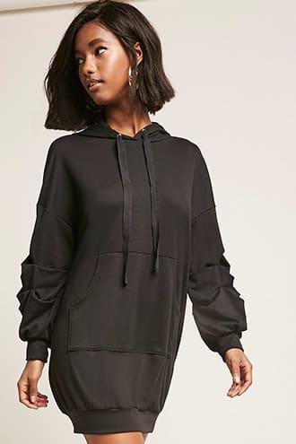 Forever21 Ruched French Terry Dress