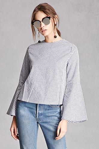 Forever21 Compania Fantastica Gingham Top