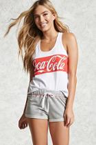 Forever21 Coca-cola Graphic Pj Shorts