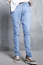 Forever21 Slim Fit Faded Jeans