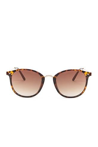 Forever21 Metal-accent Round Sunglasses