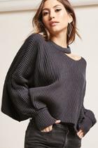 Forever21 Cutout Mock Neck Sweater