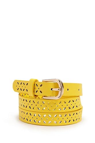 Forever21 Cutout Buckle Belt