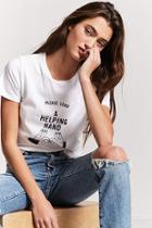 Forever21 Helping Hand Graphic Tee