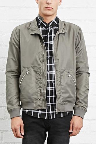 21 Men Men's  Zip-up Windbreaker
