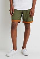 Forever21 Contrast-cuff Shorts