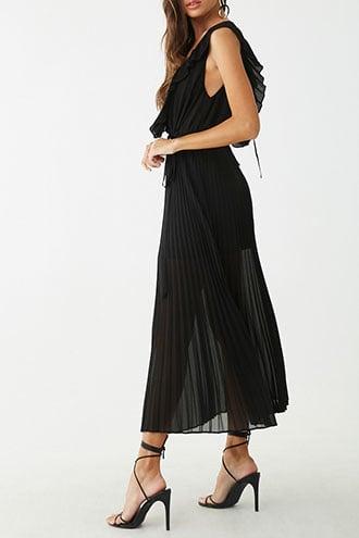 Forever21 Pleated Midi Dress