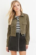 Forever21 Contemporary Buttoned Jacket