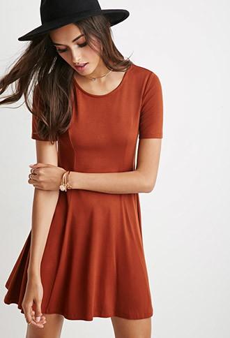 Forever21 Classic Fit & Flare Dress