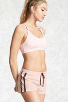 Forever21 Active Contrast Trim Shorts