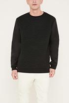 Forever21 Textured Knit Sweatshirt
