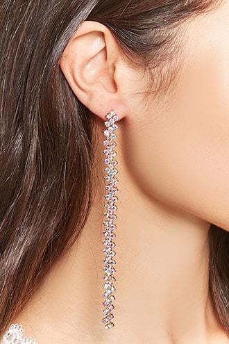 Forever21 Iridescent Drop Earrings