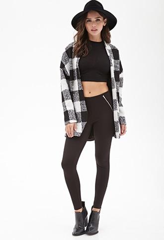 Forever21 Zip-front Leggings