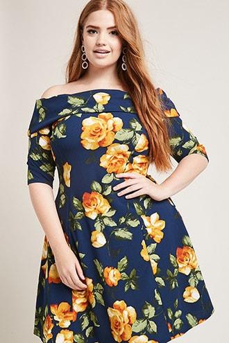 Forever21 Plus Size A-line Dress